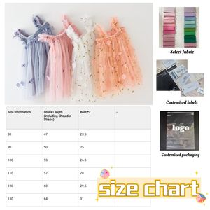 Abiti per Bambine all'Ingrosso, Vestiti in Tulle con Ricamo e Applicazioni a <span class=keywords><strong>Farfalla</strong></span>, Abito Principessa con Spalline Sottili per Bambine - Product Image 3