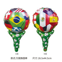 Neue Grenzüberschreitende 2026 Fußball-Folienballons im Trikot-Design für Europameisterschafts-Partydekoration