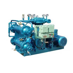 Factory price high pressure reciprocating air compressor nitrogen natural gas piston compressor machine wholesale