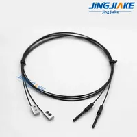 Capteur photoélectrique à fibre optique de type plat à faisceau ultra-fin Micro DST-51-10 56 faisceaux Chine pour environnements étroits