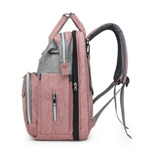 Commercio all'ingrosso di grande capacità doppia spalla per la borsa di mamma nuovo stile di allattamento al seno borsa transfrontaliera per la madre e il bambino <span class=keywords><strong>letto</strong></span> borsa - Product Image 3
