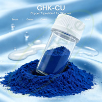 Bubuk GHK-Cu Copper Tripeptide-1 Kemurnian Tinggi 98% Bahan Baku Peptida Tembaga Biru Pemasok Bahan Kosmetik