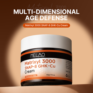 Crema facial antiarrugas OEM Matrixyl 3000 GHK-Cu SNAP-8, péptido reafirmante, hidratante profundo, no grasa, para el cuidado de la piel. - Product Image 1