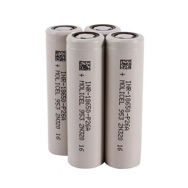 Victpower Molicel 18650 Cell 3.2V 2600mAh 6000 Cycles Internal BMS High Drain -20~40 NCM Cathode Drone Power Tools