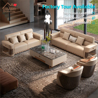 Ensemble de canapés italiens modernes design, accoudoirs texturés verticaux, structure en bois massif, cuir Nappa, 1, 2 ou 3 places, personnalisable