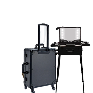 22 pouces Étanche Mode Serviette Matériel Grande Capacité Professionnel Chariot Maquillage Cas Nail Art Beauté Stockage <span class=keywords><strong>Valise</strong></span> - Product Image 1