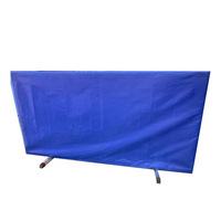 Barreras Profesionales para Tenis de Mesa, Vallas Firmes y Estables para Canchas, Logotipo Personalizado Imprimible, Fabricantes Deportivos, Tubo Galvanizado