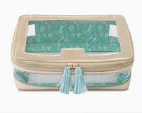 Sac de rangement MAHJ Mahjong avec fenêtre transparente en PVC, beau et pratique, le dernier modèle de sac de rangement