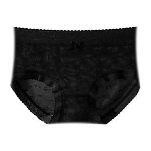 Braguitas de encaje de malla de talle medio, sin costuras, ultrafinas, de jacquard, de nailon, transpirables y cómodas para el verano. - Product Image 6