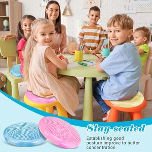 Disco de Equilibrio Estabilizador, Cojín de Aire Inflable para Yoga, Tabla de Ejercicios para Rodillas y Tobillos - Product Image 3
