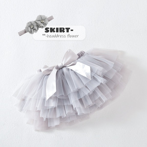 Conjunto de Moda para Bebés de 0 a 3 Años, Braguitas de Tul para Niñas, Cubrepañales de Algodón, Braguitas de Tul y Diadema - Product Image 4