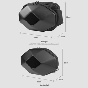 Bolso bandolera con pantalla LED programable por APP, para viajes al aire libre, ciclismo, bolso de pecho LED, bolso de hombro para motocicleta, reflectante nocturno, USB 5V - Product Image 6