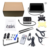 OEM Heavy Duty Grand Angle 9-36v 1080p Voiture Dvr 4 Caméra Dash Cam Dvr 10 Pouces Quad Moniteur Bus 360 Camion Caméra Système