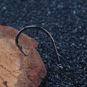 Anzuelo de pesca noruego Mustad con púas y forma giratoria para pesca en el mar Negro, afilado químicamente - Product Image 3
