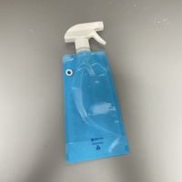 Pochette à pompe pulvérisatrice, emballage liquide, tube, bouteille, forme plastique, 350 ml, emballage de jus, pochette à bec verseur