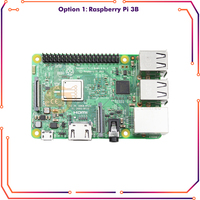Orijinal Raspberry Pi 3 Model B/B + 3B + Plus, üçüncü nesil Pi A 1.4GHz 64-bit dört çekirdekli Cortex-A53 CPU