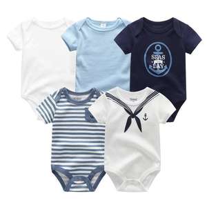 Katoenen Gebreide <span class=keywords><strong>Baby</strong></span> Romper <span class=keywords><strong>Baby</strong></span> <span class=keywords><strong>Bodysuits</strong></span> Romper Voor Pasgeboren - Product Image 1