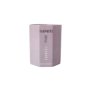 Grandes bougies en cire de <span class=keywords><strong>soja</strong></span> Lavande Bougie octogonale en céramique de luxe Bougies parfumées décoratives avec mèches en bois craquelées crépitantes - Product Image 5