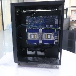 10-GPU Workstation Server Barebone-System, A100, 170HX, 5090, 4090, 3090, 3080, für Rendering, KI & Deep Learning Training - Product Image 2
