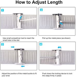 Metal toka Samsung Galaxy Fit <span class=keywords><strong>3</strong></span> lüks yedek Smartwatch için Milanese döngü bantları Samsung Galaxy Fit <span class=keywords><strong>3</strong></span> SM-R390 - Product Image 6