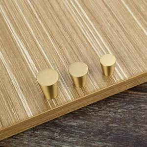 GQK Brass Cylindrical Furniture <b>Knobs</b> & <b>Cabinet</b>/Drawer Handles Minimalist Design Durable Eco-Friendly Adjustable - Product Image 3