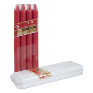 Velas Cónicas de Parafina Hechas a Mano al por Mayor para Decoración Navideña del Hogar - Product Image 4
