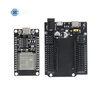Papan Pengembangan ESP32 Dual Core Daya Ultra-Rendah dengan USB TYPE-C WiFi+Bluetooth Chip CH340C ESP-WROOM32-DevKitC-32 untuk Kit