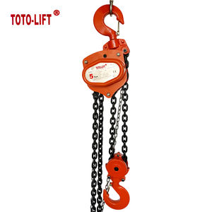 Polipasto Manual de Cadena <span class=keywords><strong>TOTO</strong></span>-LIFT de 5 Toneladas y 6 Metros, Construcción Robusta para Industria Pesada, Logística Portuaria y Grandes Proyectos - Product Image 1