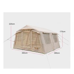 13 ㎡   Tente gonflable de luxe, imperméable, pour le camping familial, les centres de villégiature, les jardins, l'hôtellerie en plein air, taille personnalisée disponible - Product Image 3