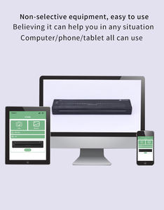 ATS886 taşınabilir dövme yazıcı şablon yazıcı termal fotokopi makinesi kablosuz pil Transfer yazıcı dövme - Product Image 4