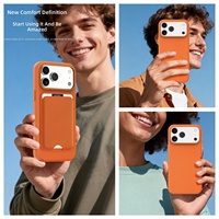 Casing Ponsel iPhone 18 Promax Berbahan Teknologi Kain Magnetik, Pelindung Anti Benturan Apple 17, Casing Pelindung Ganda