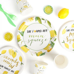 לימונדה הדר ערכת נושא הדרים מסיבת רווקות אספקה שהיא מצאה את ערכת העיטור העיקרית שלה לימון - Product Image 2