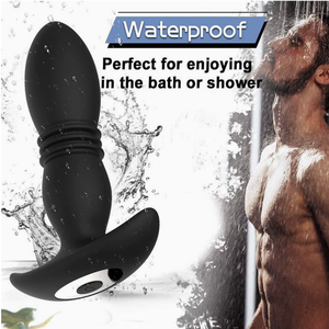 Heetverkopende siliconen elektrische anale plug, adult toys, waterdicht, voor mannen en vrouwen, passie stimulatie massager - Product Image 1
