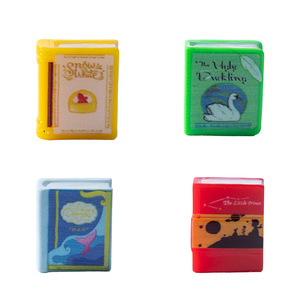 Artesanías de Resina, Micropaisaje Creativo, Serie de Libros de Cuentos de Hadas Nostálgicos, Casa de Muñecas, Decoraciones para Estanterías, Accesorios Colgantes - Product Image 5