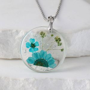 Porte-monnaie porte-clés en PVC avec impression UV, motif marguerite éternelle, fleurs séchées, souvenir tendance pour femmes et filles, breloque de sac à main ou de téléphone - Product Image 3
