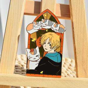 5CM Natsume <span class=keywords><strong>Yuujinchou</strong></span> dibujos animados Baji Ba Ji recoger Anime aleación insignia broche Pin - Product Image 6