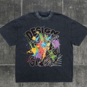 Camisetas Unisex al por Mayor de Alta Calidad, Estilo Urbano con Hombros Caídos, Diseño en Blanco para Impresión, Cuello Redondo, Camisetas para Hombre - Product Image 2