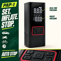Compresseur d'air numérique portable pour pneus, pression maximale 160 PSI, affichage LCD, surveillance de la pression des pneus, batterie externe rechargeable, auto