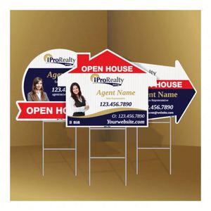 Panneaux immobiliers personnalisés à vendre, panneaux immobiliers en aluminium - Product Image 1