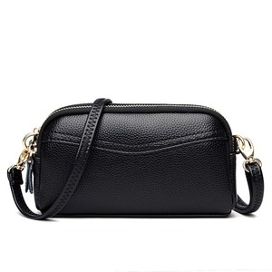 Bolso grande de piel sintética para mujer, bolsa de mano negra - Product Image 1