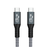 Hochgeschwindigkeits-USB4-Datenkabel DP240w Voll funktion mit 40-Gbit-Übertragung 8k-Bildschirmprojektion Schnell ladung Schnellstes in seiner Klasse