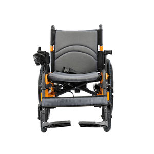 כוח מתכוונן לנכים עם כסא גלגלים חשמלי קל משקל מתקפל קל משקל - Product Image 2