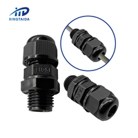 PG7 PG9 Long filetage petit trou Presse-étoupe Plastique Nylon IP68 Étanche PG Type PA66 Presse-étoupe