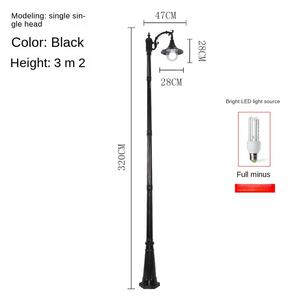 100W/150W IP65 Impermeable al aire libre SMD Luz solar Aleación de aluminio Lámpara de calle LED separada AC Powered IP68 Paisaje - Product Image 5