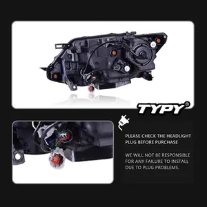 ไฟหน้ารถยนต์นิสสัน X-Trail ปี 2014-2016 อัพเกรดดัดแปลงเป็นไฟหน้า LED แบบ DRL พร้อมไฟเลี้ยวแบบไดนามิก - Product Image 4