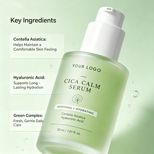 Private Label Cica <b>Serum</b> Centella Asiatica Hydrating <b>Face</b> <b>Serum</b> for Daily Skin Care Routine - Product Image 3