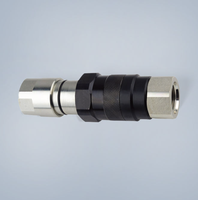 Raccord de déconnexion perfectionné pour coupleur Parker Hansen HK Connect, série ISO B, en acier inoxydable, coupleur hydraulique rapide 1/4 NPT