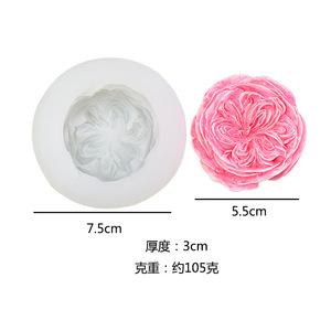 Stampi in Silicone a Forma di Fiore: Peonia, Giglio, Rosa - Stampi in Silicone per Candele, Regali di Natale, <span class=keywords><strong>Halloween</strong></span>, Pasqua - Stampi Fai da Te per Sapone, Argilla e Candele - Product Image 2