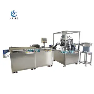 Automatische abfüll- und verschließmaschine für sterile reagenzröhrchen IVD-versuchsröhren abfüllproduktionslinie fabrikpreis