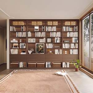 Meuble TV moderne simple et luxueux, bois MDF massif haut de gamme avec LED, meuble de sol pour salon - Product Image 5